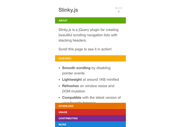 Slinky.jsの使い方