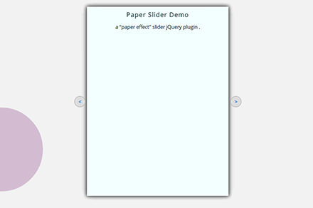 Paper Slider