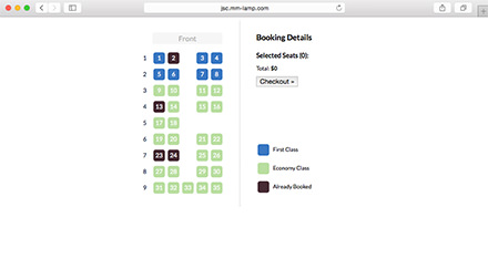 jQuery Seat Charts