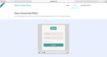 Jquery Image Player
