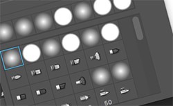 Photoshopのブラシの読み込み方