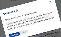 Micromodal.js