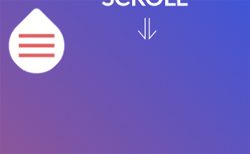 Menu Droplet Animation