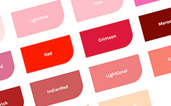 CSS Color Chart