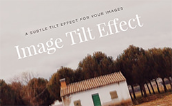 Image Tilt Effect