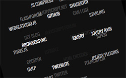 SVG 3D Tag Cloud jQuery Plugin