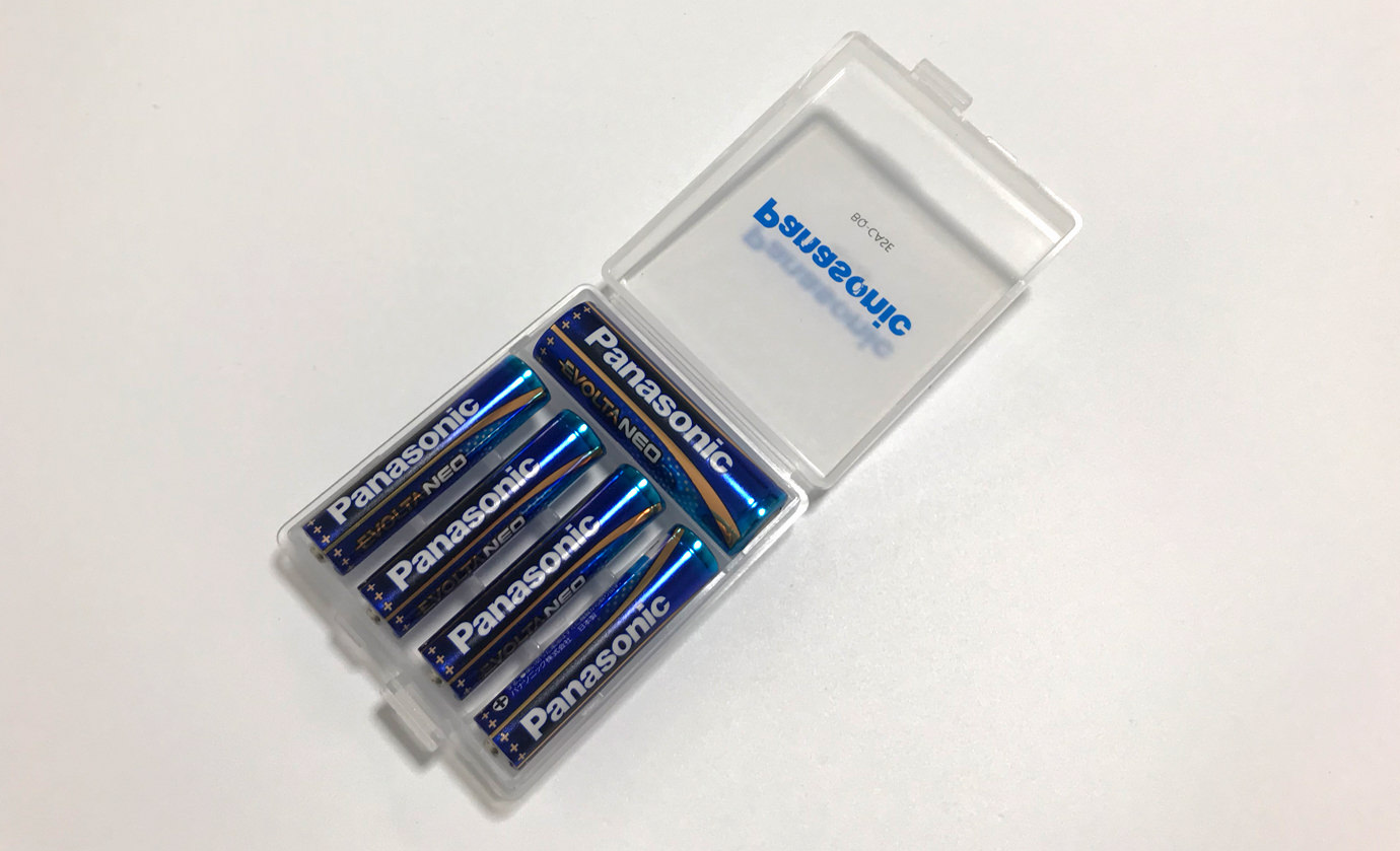 世界有名な パナソニック BQCASE 充電式電池 単34対応 電池ケース