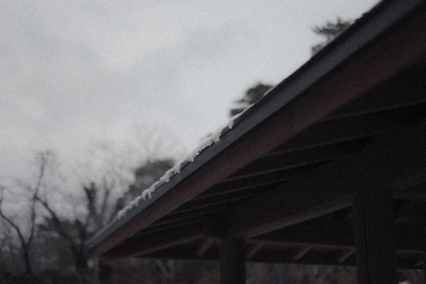 屋根と雪
