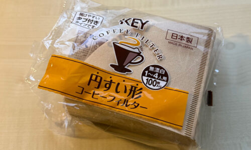 キーコーヒー 円すい形コーヒーフィルター