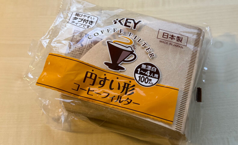キーコーヒー 円すい形コーヒーフィルター