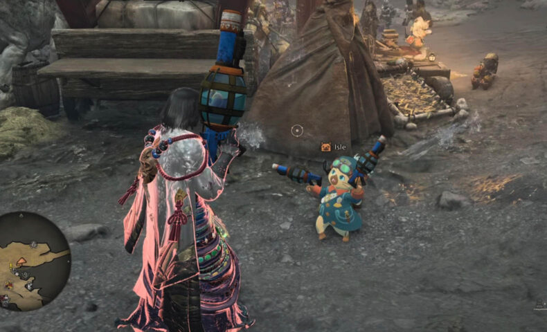 なりきりルディαと水鉄砲