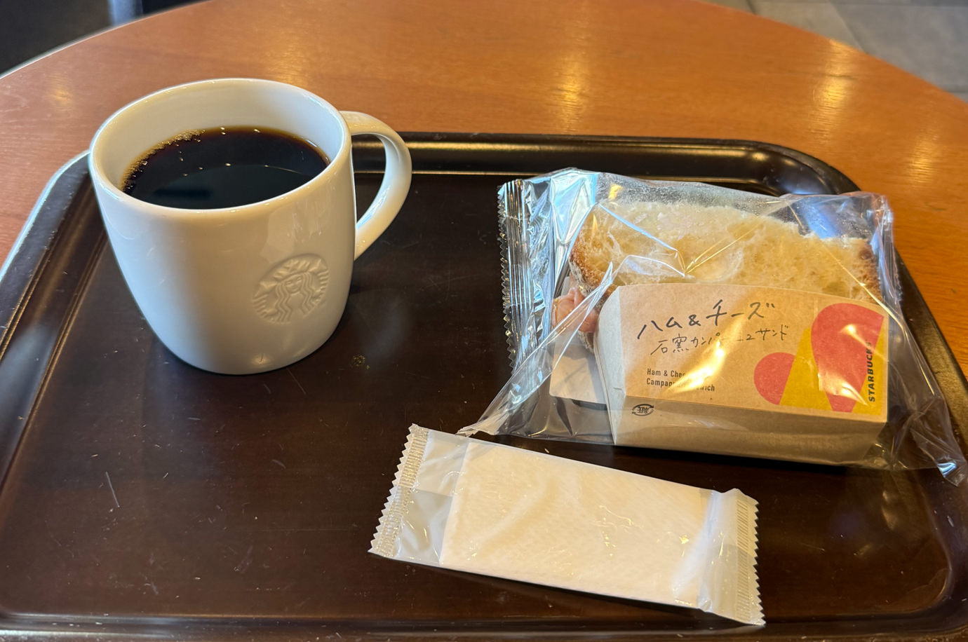 ハムチーズサンド