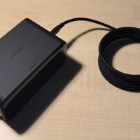 Anker Nano Charging StationとCIOの柔らかいスパイラルシリコンケーブル