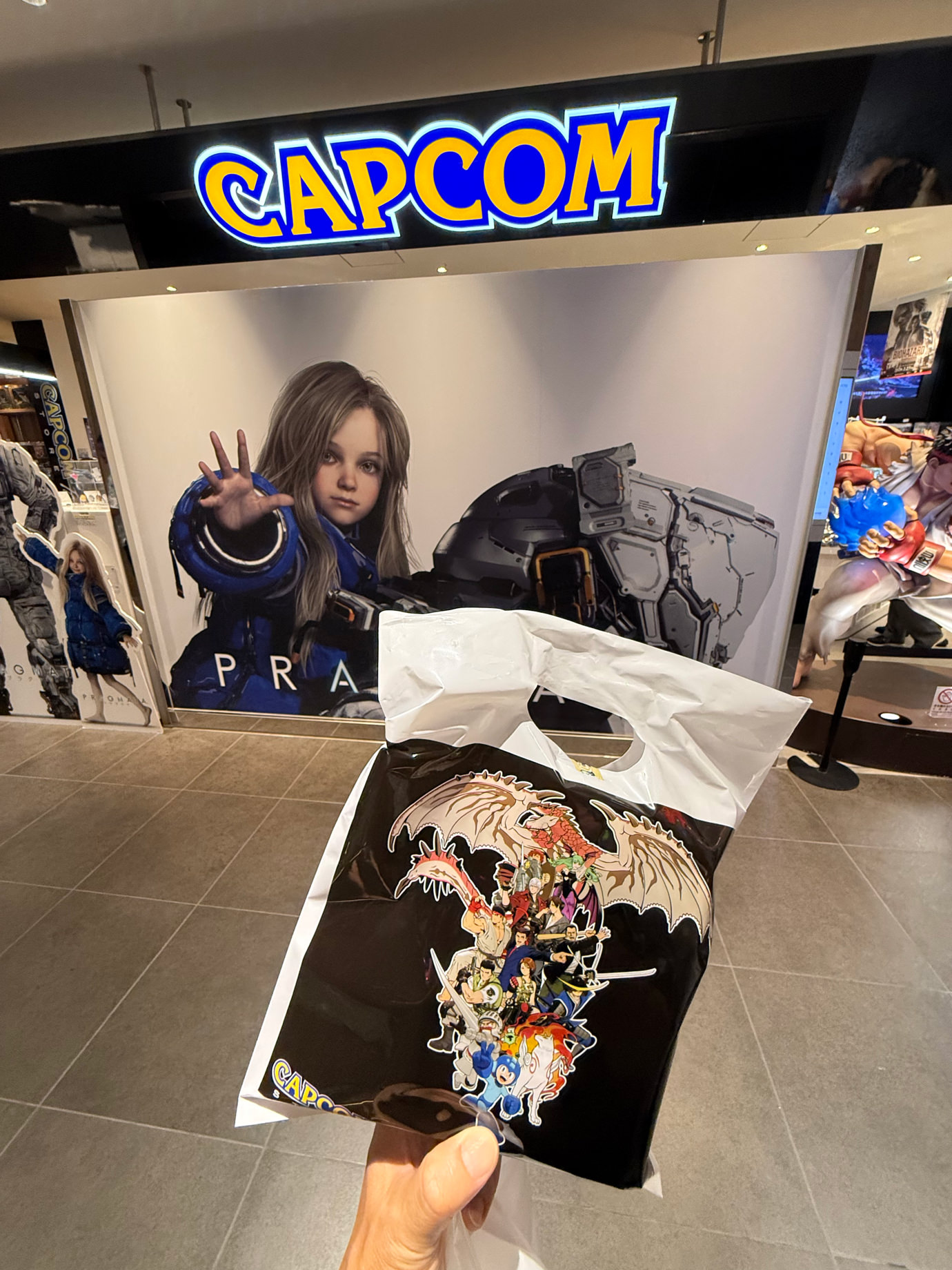 渋谷パルコのカプコンストア